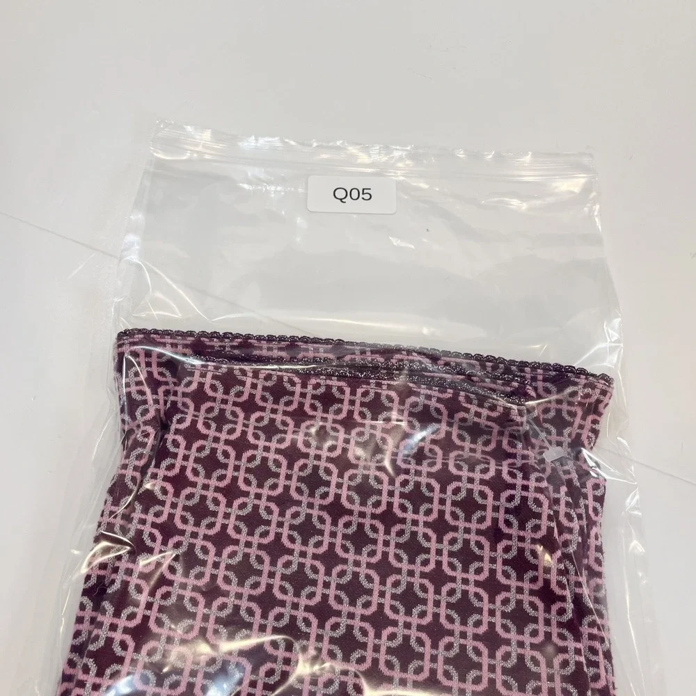 Vintage Esprit Y2K Purple Metallic Knit Mini Skirt Girls Large Fits Womens XS/S